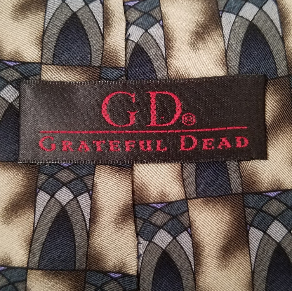 Grateful Dead 100% silk tie
